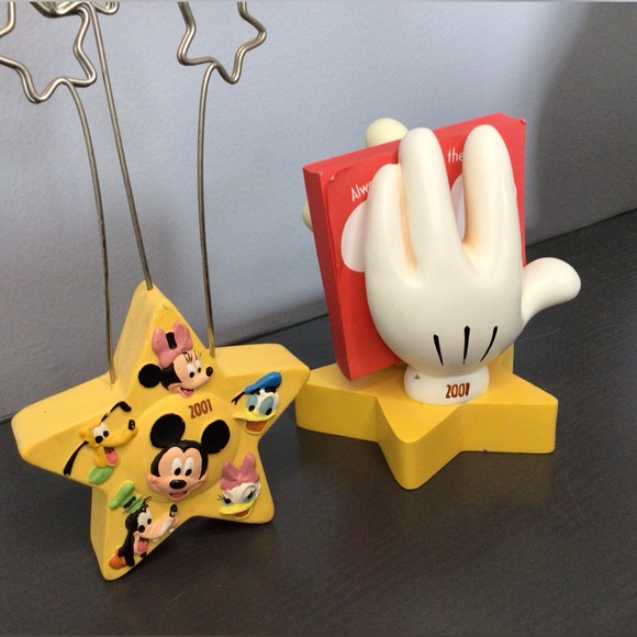 Disney desk set. Note holder and picture holder. Mickey Minnie - Picture 4 of 5